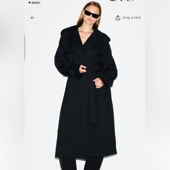 SKIMS Jackets & Blazers - NWT SKIMS Boyfriend Fleece Trench Coat XS